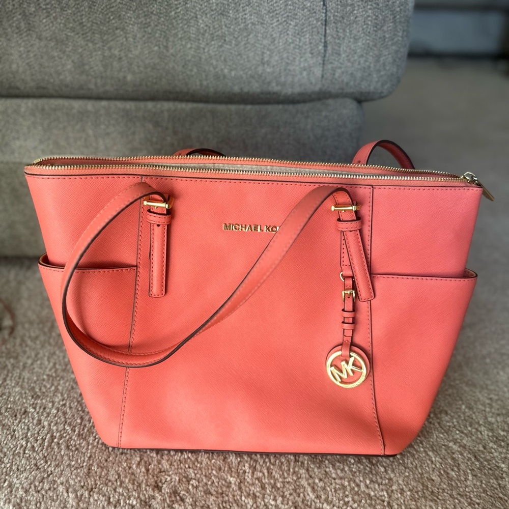 Michael Kors Pink Tote Bag